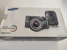Appareil photo SAMSUNG NX1000 blanc 2 objectifs + 3 batteries