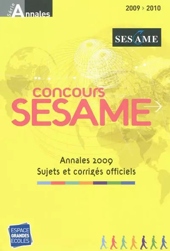 Concours sésame annales - sésame, :