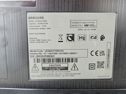 Pièces samsung smart - smart, tv