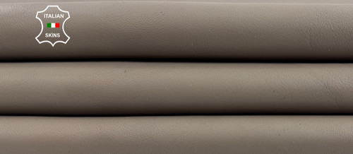 Taupe gris doux italien cuir - doux,