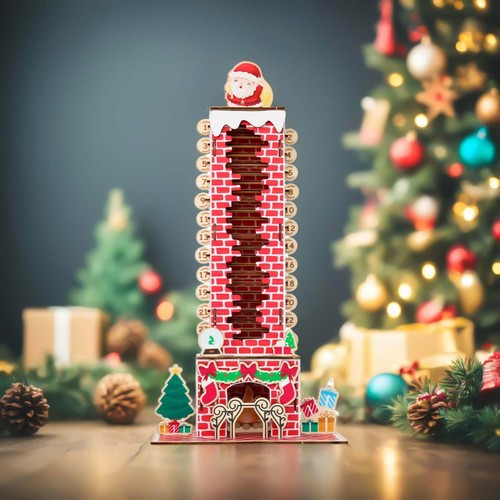 Calendrier avent en bois - l'avent,