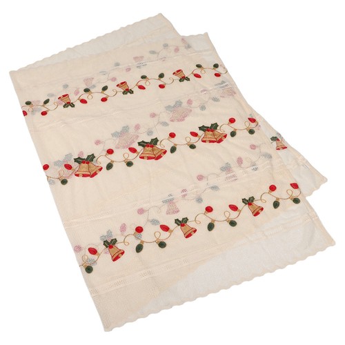 Nappe tissu noel chemin - noel,
