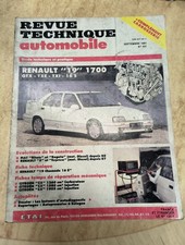 Revue technique Renault 19 16S