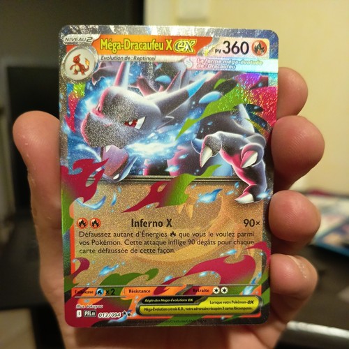 Carte pokémon méga dracaufeu - carte, méga-dracaufeu