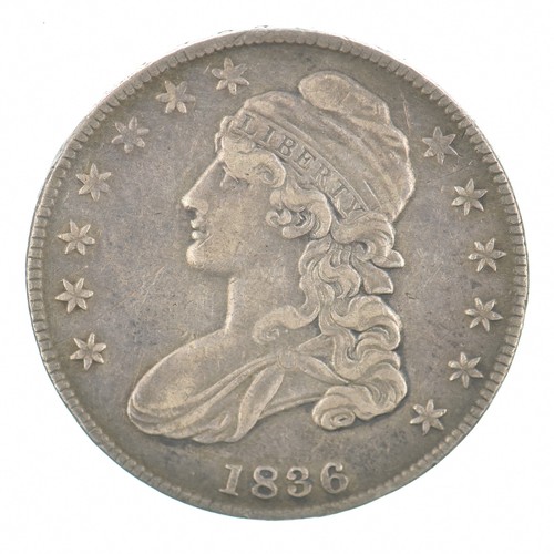 1836 Capped Bust Half Dollar
