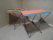 2 Sièges Pliants Bicolores