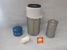 Filtre Set (Grand) Compatible Avec Kubota KH 121-2 Avec Moteur V2203
