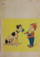 E 7 DESSIN ORIGINAL ARNAL