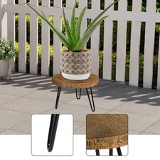 Support à plantes en bois