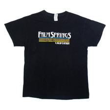 T-Shirt Noir Pour Hommes Palm