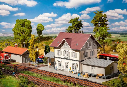 Faller 110145 maquette gare - faller, maquette,