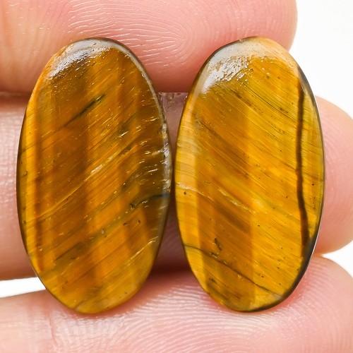 20cts paire cabochon ovale - 19.20cts,