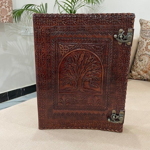 Reliure cuir anneaux - cuir, 3