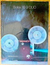 Brochure pub projecteur S/8 BOLEX 18-3 Duo