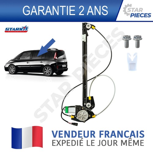Leve vitre arriere - arriere, gauche