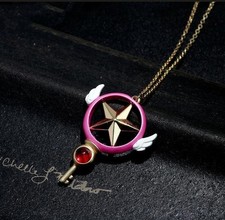 Collier baguette clé étoile