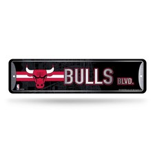 Plaque de rue en métal NBA