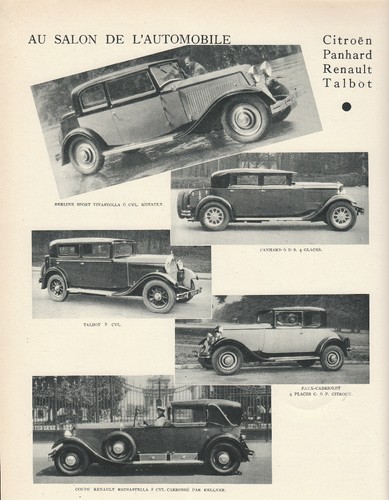Publicité ancienne salon - , de
