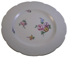 Assiette Florale En Porcelaine