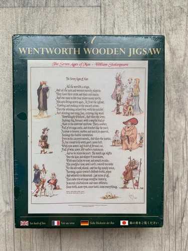 Wentworth wooden jigsaw puzzle - wooden,