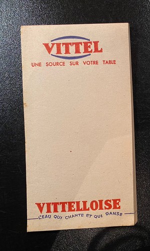 Rare petit carnet publicitaire - rare,