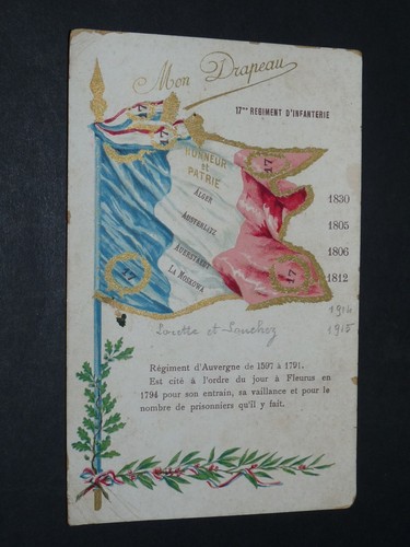 Cpa carte postale 1915 - postale, guerre