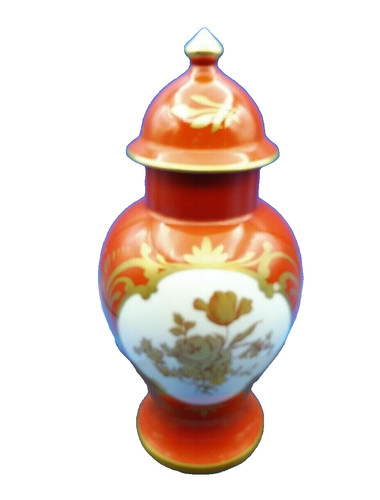 Potiche couverte porcelaine - couverte,