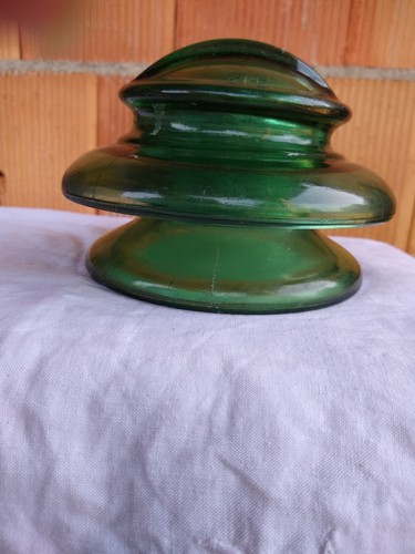 Ancien isolateur verre de - ancien,