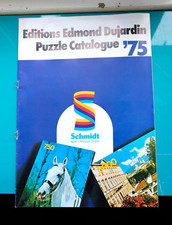 Vintage Catalogue Professionnel Jouet Puzzle ED. EDMOND DUJARDIN 1975 FRANCE