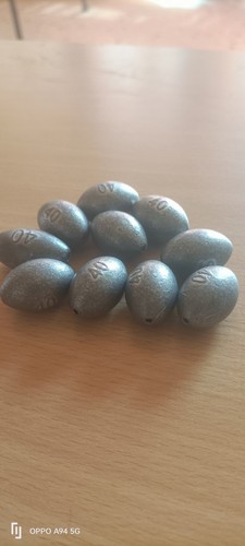 Plombs pêche olives - de,