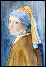 Aquarelle reproduction de la - reproduction,