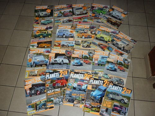 Planete 2cv lot magazines - lot, de