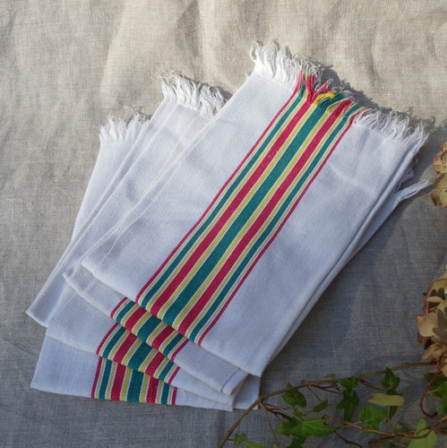 Lot serviettes basques en - 4,