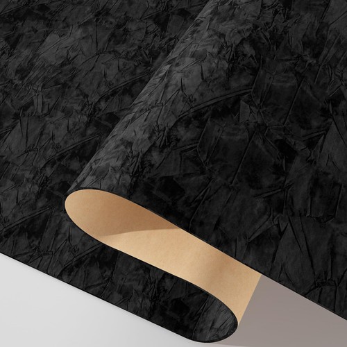 Papier peint velours noir - peint,