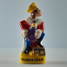 Fève en porcelaine Prince Jean Banette Porcelain bean D62K