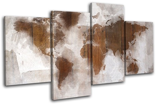Abstract world map wood maps - wood,