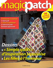 MAGIC PATCH QUILT JAPAN 22 CHIENS EN PATCHWORK / SLASH QUILT