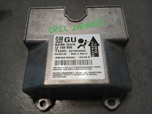 Calculateur airbag opel - airbag, zafira