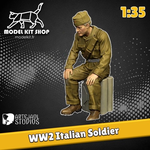 Figurine tankiste italien - 1:35,