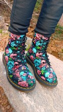 Dr Martens Skull Roses –
