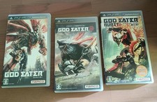 Lot 3 jeux God Eater/ God Eater 2/ God Eater Burst/ Sony PSP NTSC-J import Jap
