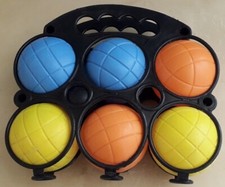 Jeu de Boules (6 boules + Cochonnet) / Plastique