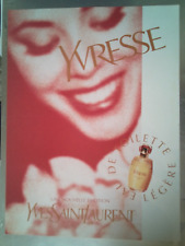 Publicité parfum  Yvresse de
