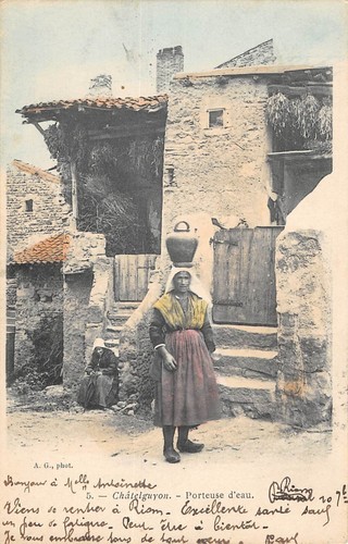 Cpa auvergne chatelguyon - auvergne,