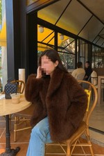 manteau fausse fourrure