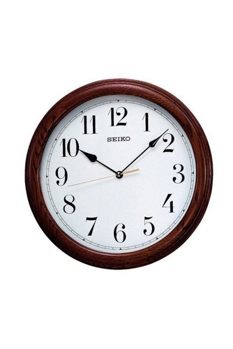 Seiko horloge murale chêne - horloge,