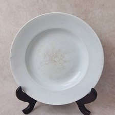 Assiette creuse ancienne - assiette, –