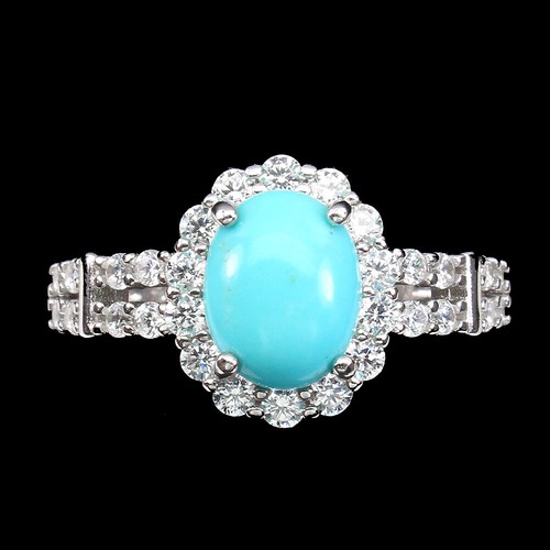 925 bague argent ovale - bague,