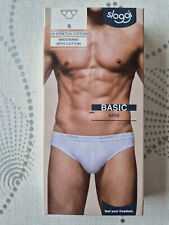 SLOGGI Slip Homme FR 2 EU 4 UK 32 (= S) Basic Mini Blanc