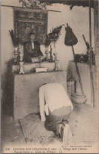 Zoo humain, Exposition coloniale 1907, la pagode, Asie  Carte postale - Zoo huma